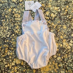 The Proper Peony onesie. NWT. 9 Mos.